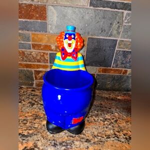 Barnum & Bailey Ringling Brothers Clown Souvenier Pencil Holder